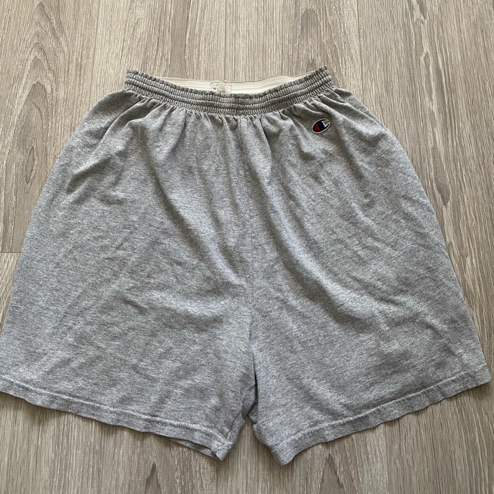 Champion grey basketball shorts